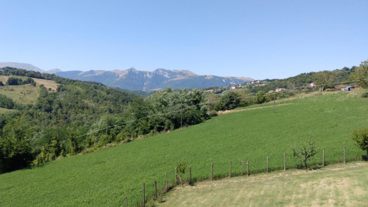 Appartamento Salino San Ginesio Bagian luar foto
