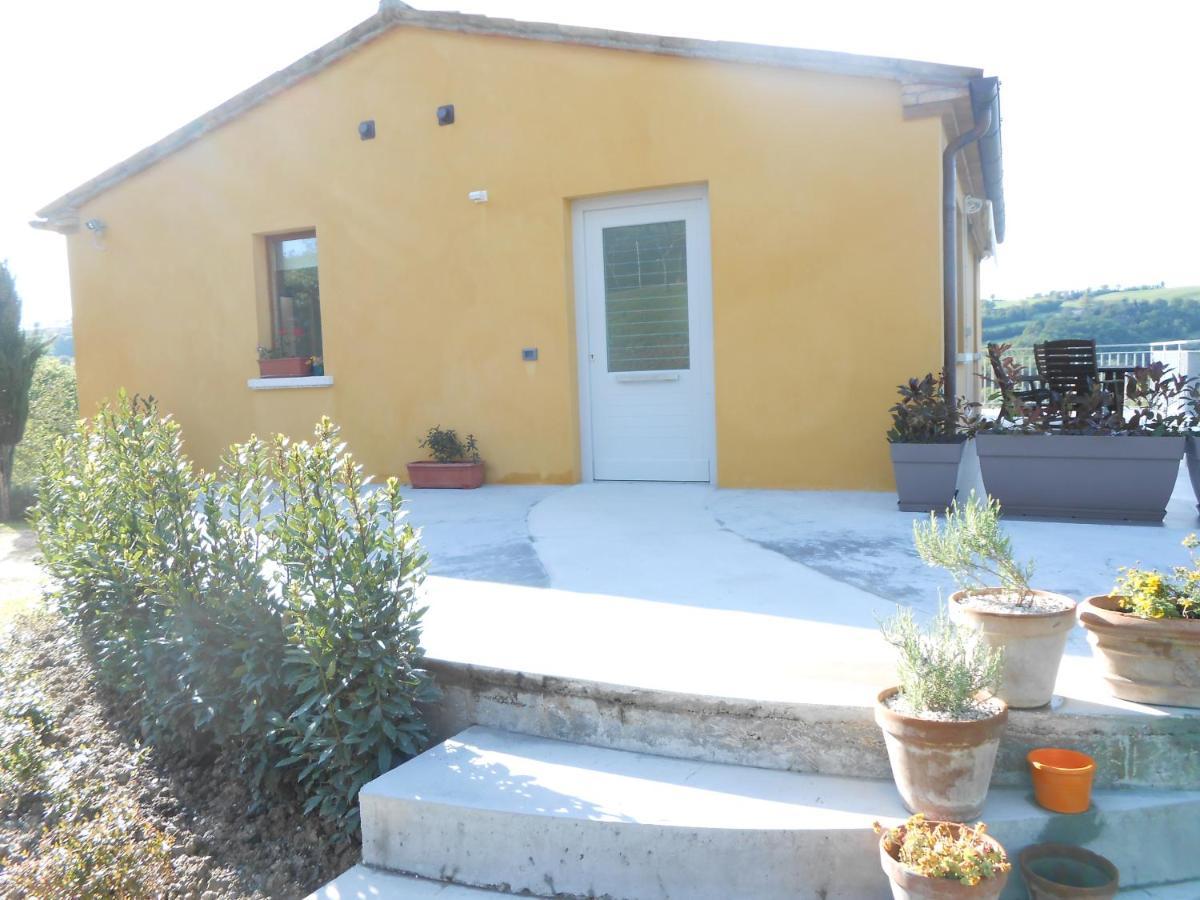 Appartamento Salino San Ginesio Bagian luar foto