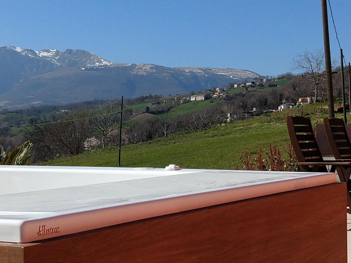 Appartamento Salino San Ginesio Bagian luar foto