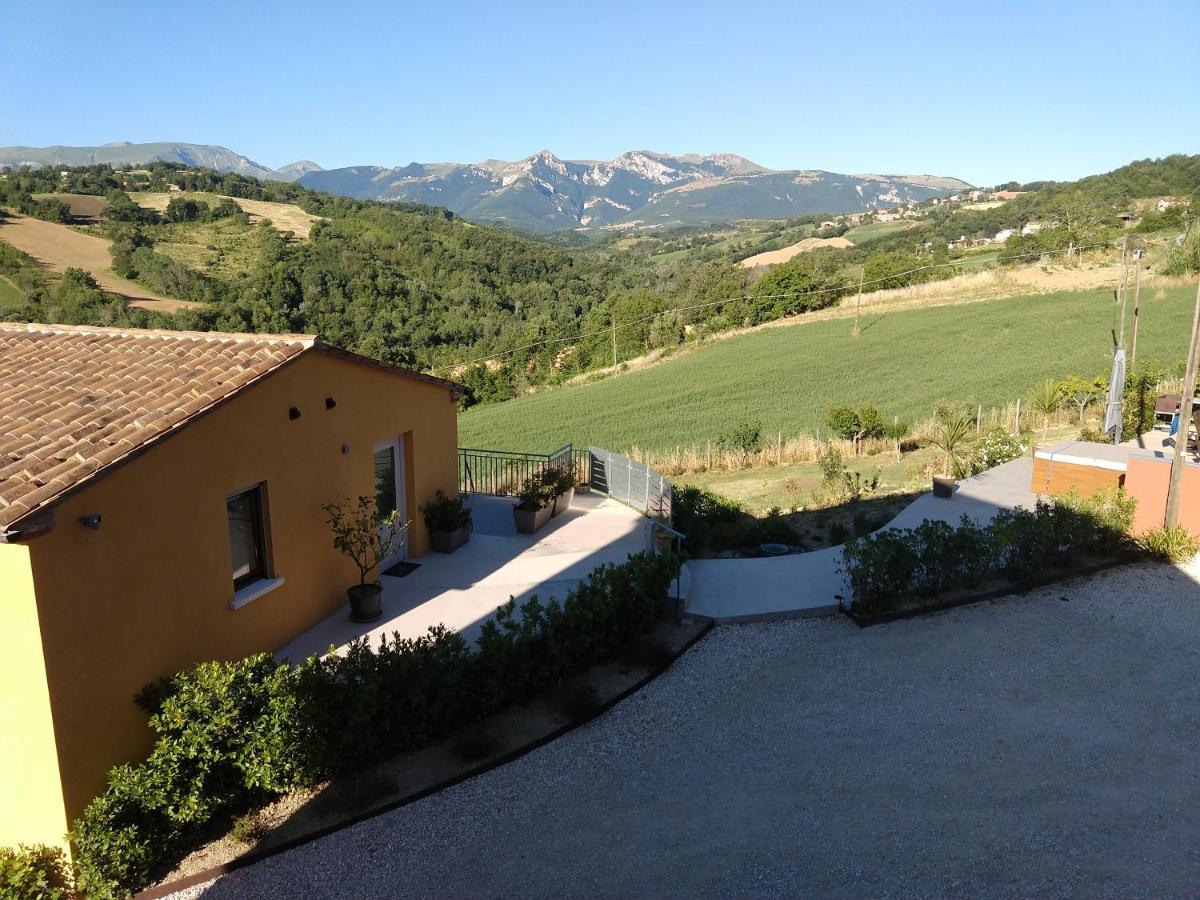 Appartamento Salino San Ginesio Bagian luar foto