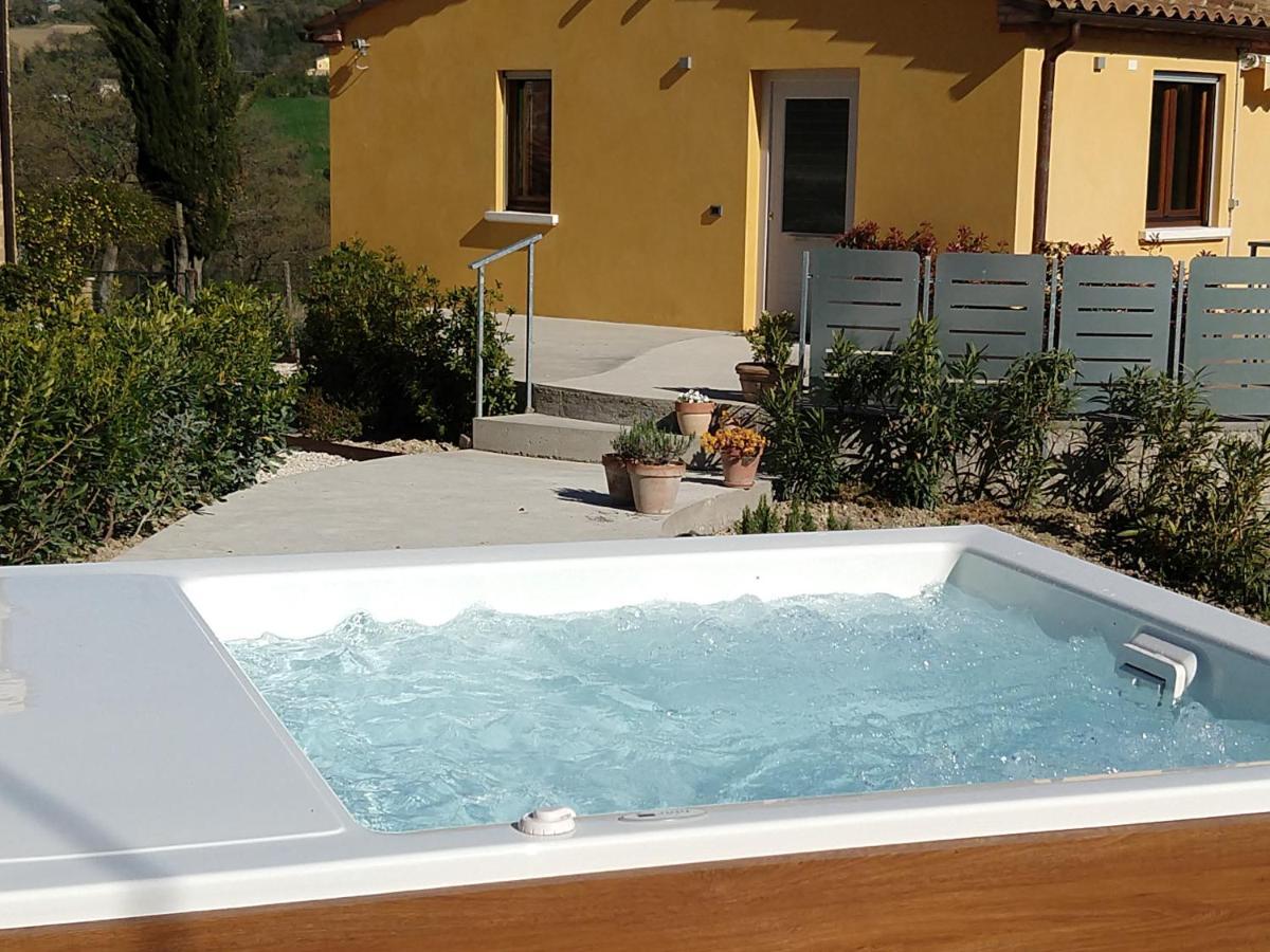 Appartamento Salino San Ginesio Bagian luar foto