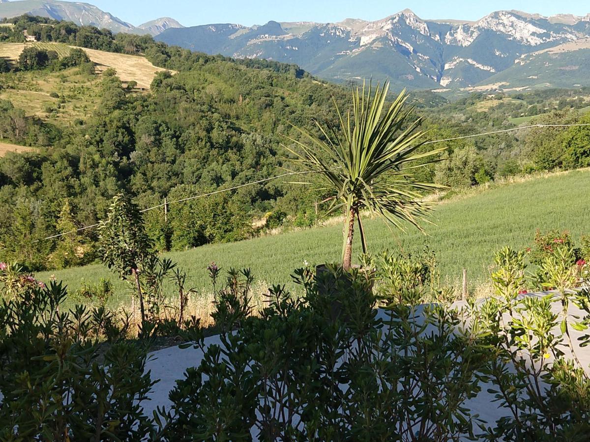 Appartamento Salino San Ginesio Bagian luar foto