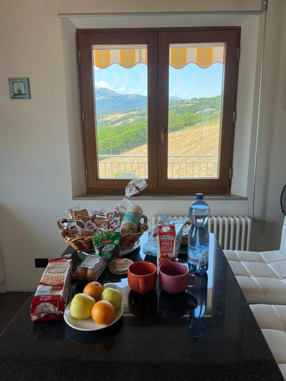 Appartamento Salino San Ginesio Bagian luar foto